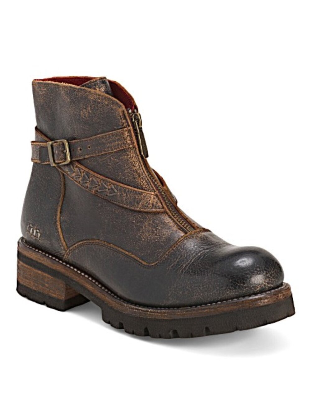BED/STU Dessa Booties -Black Rustic- - Picture 2 of 6